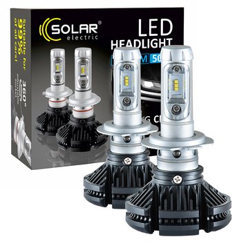 LED автолампа SOLAR H7 12/24V 6000Lm 50W ZES (Арт. 8807) 8807 фото