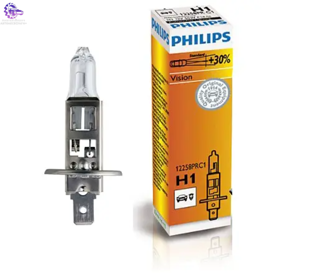 Автолампа Philips H1 12258PRC1 Vision +30% 12V 55W 12258PRC1 фото