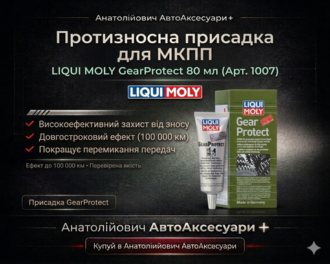 LIQUI MOLY GearProtect 80 мл &mdash; присадка для механічної коробки передач