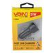 Авто зарядка VOIN 51W USB-C PD 33W + QC3.0 18W C-51210Q фото 4