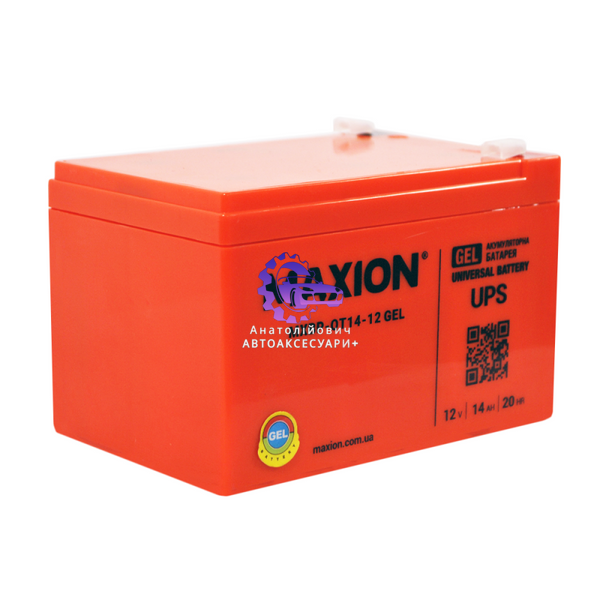 Акумулятор MAXION MXBP-OT14-12 GEL 12V 14Ah (Арт. MXBP-OT14-12GEL) MXBP-OT14-12GEL фото