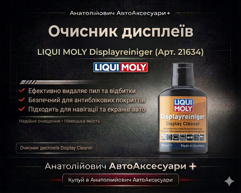 LIQUI MOLY Displayreiniger 21634 &mdash; пінний очисник дисплеїв 100 мл