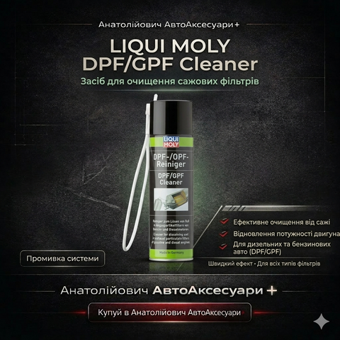Очисник сажового фільтра LIQUI MOLY DPF/GPF Cleaner арт. 21942