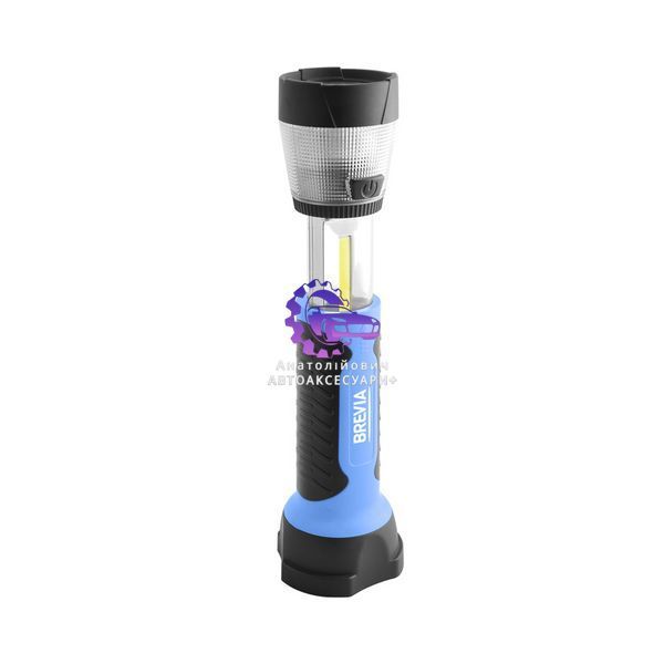 Ліхтар LED інспекційний телескопічний Brevia 3W COB+1W LED+8LED 300lm 2000mAh AC адаптер 230V (Арт. 11330) 11330 фото