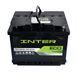 Автомобільний акумулятор INTER Eco 60Ah 480A L+ L2 (4820219073536) - Звичайна технологія, Ліва полярність, Євро-формат, Україна 4820219073536 фото 1