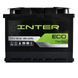 Автомобільний акумулятор INTER Eco 60Ah 480A L+ L2 (4820219073536) - Звичайна технологія, Ліва полярність, Євро-формат, Україна 4820219073536 фото 4