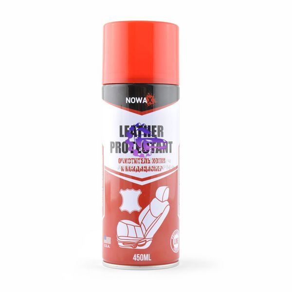 Очисник і Захист Шкіри Авто NOWAX LEATHER PROTECTANT 450мл (NX45016) NX45016 фото