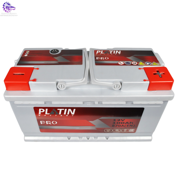 Автомобільний акумулятор PLATIN Pro MF 100Ah 870A R+ (L5) (Арт. 5902279) 5902279 фото