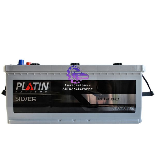 Автомобільний акумулятор PLATIN Silver MF 140Ah 1100A L+ (D4A) (Арт. 6402035) 6402035 фото