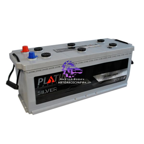 Автомобільний акумулятор PLATIN Silver MF 140Ah 1100A L+ (D4A) (Арт. 6402035) 6402035 фото