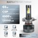 Світлодіодні автолампи H4 CARLAMP Ultra Vision 12000Lm 6500K UVH4New