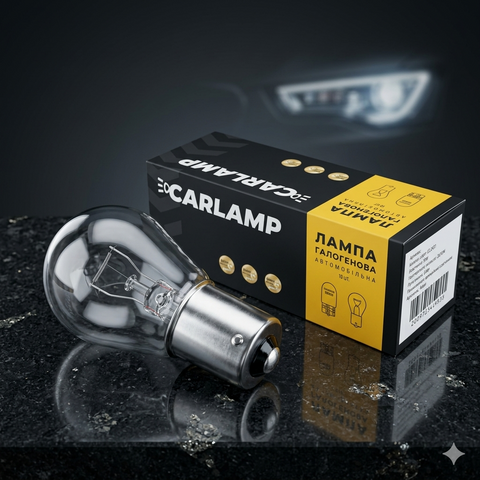 галогенна лампа p21w carlamp