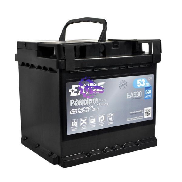 Автомобільний акумулятор EXIDE Premium EA530 53Ah 540A R+ (Арт. EA530) EA530 фото