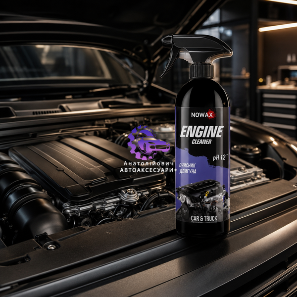 Очисник двигуна зовнішній NOWAX Engine Cleaner NX75007 750 мл NX75007 фото
