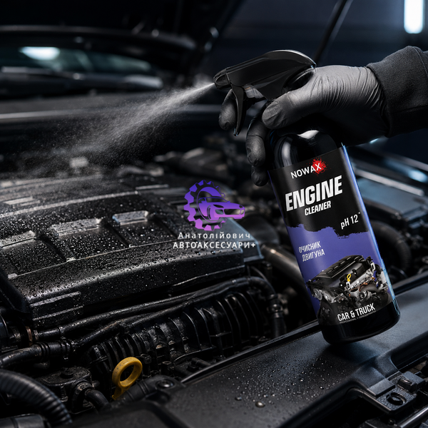 Очисник двигуна зовнішній NOWAX Engine Cleaner NX75007 750 мл NX75007 фото