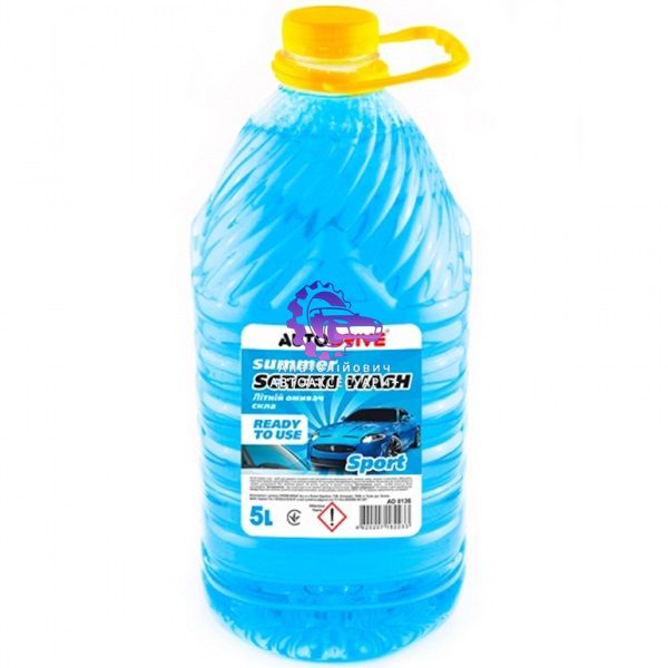 Омивач скла літній AutoDrive Summer Screen Wash Sport PET 5л (Арт. AD0136) AD0136 фото