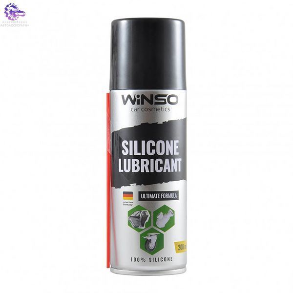 Силіконова змазка WINSO Silicone Lubricant, спрей 200 мл 820140 фото
