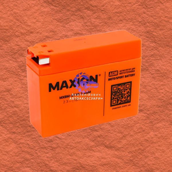 Мото акумулятор MAXION MXBM-GT4B-5 GEL 12V 2.3Ah 30A R+ AGM (Арт. mxgt4b5) mxgt4b5 фото