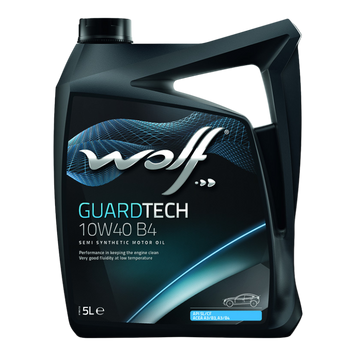 Моторна Олива WOLF GUARDTECH 10W40 B4 5L (8304019) 8304019 фото