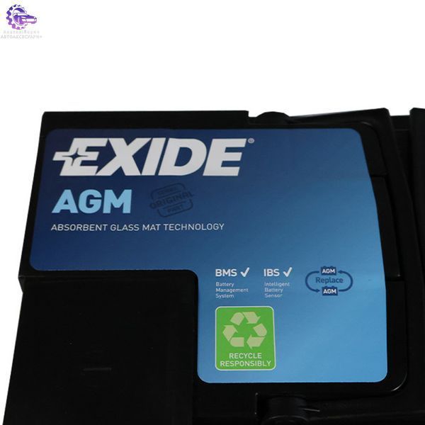 Автомобільний акумулятор EXIDE Start-Stop AGM EK820 82Ah 800A R+ EK820 фото