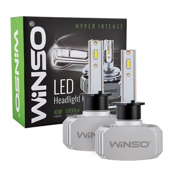 LED лампи Winso H1 12/24V, 40Вт, 5000Лм, 6000K, CSP Chip (Арт. 792100) 792100 фото