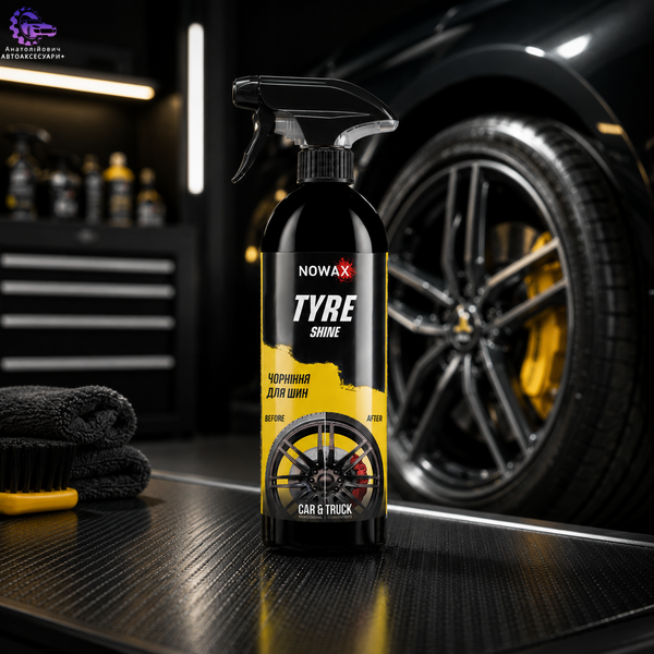 Чорнитель і блиск для шин Nowax Tyre Shine 750 мл NX75006 NX75006 фото