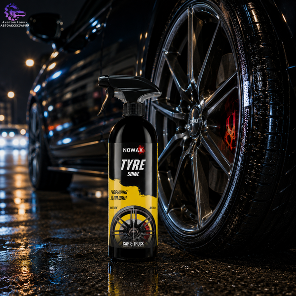 Чорнитель і блиск для шин Nowax Tyre Shine 750 мл NX75006 NX75006 фото