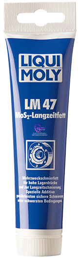 Мастило для ШРКШ LIQUI MOLY LM 47 Langzeitfett + MoS2 0,1 кг (3510) 3510 фото