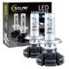 LED Автолампа SOLAR H4 6000Lm 50W ZES 12/24V Білий (арт. 8804) 8804 фото 1